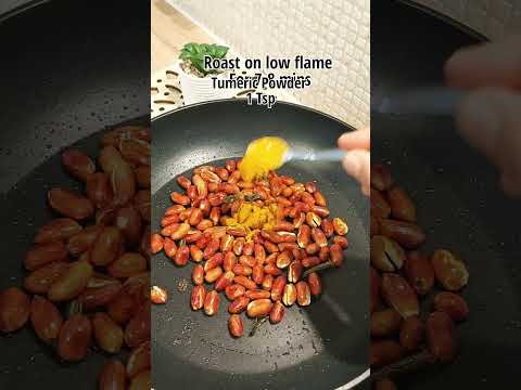Spicy Roasted Peanuts | Bakery style spicy Peanuts | Fried Groundnuts | Masala Peanuts | #shorts