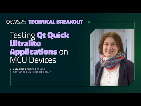 Testing Qt Quick Ultralite Applications on MCU Devices
