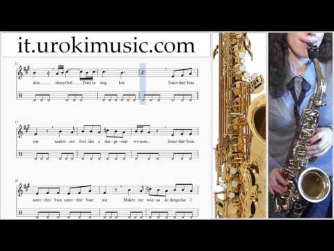 Lezioni di Sassofono Tenore Ariana Grande Dangerous Woman Parte#2 Melodia Tutorial Spartito Imparare