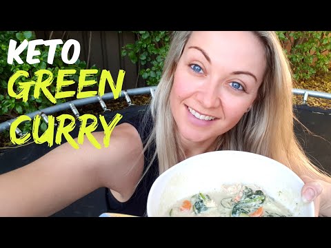 Keto Chicken Green Curry recipe - low carb meal 🔥