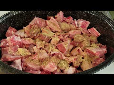 Baked Turkey Wings/Necks