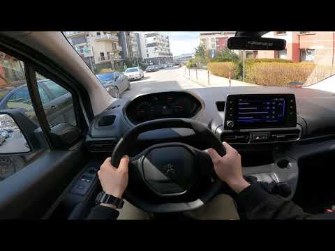 Peugeot Partner Furgon [1.5 BlueHDi 100 HP] | Test Drive #54 | POV Driver. TV