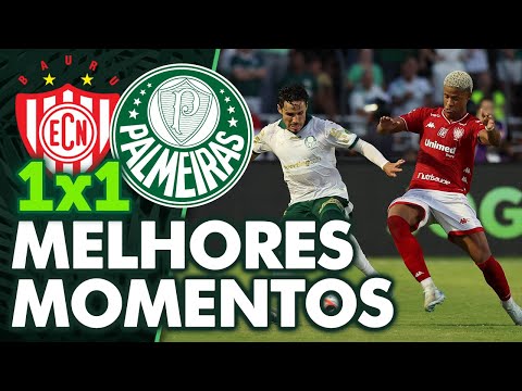 NOROESTE 1 X 1 PALMEIRAS | MELHORES MOMENTOS | PAULISTÃO 2025