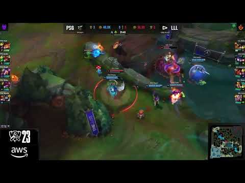 PSG vs. LLL - Game 1 *HIGHLIGHTS* | Play-In Stage | #worlds2023 | PSG Talon vs LOUD (2023)