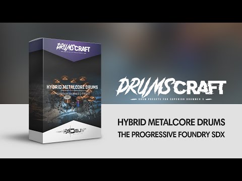 Free Download Hybrid Metalcore Drums Superior Drummer 3 PRESETS-ARCADiA