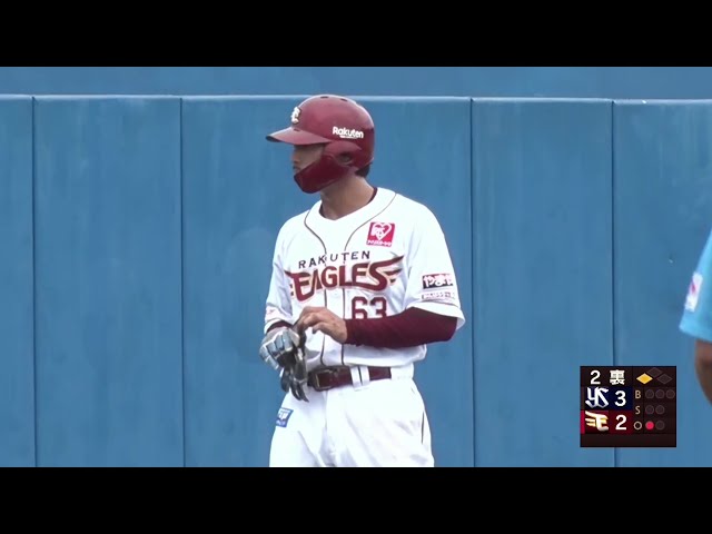 【ファーム】イーグルス・入江大樹 フェンス直撃タイムリー3ベースヒットで反撃の口火を切る!! 2025年7月26日 東北楽天ゴールデンイーグルス 対 東京ヤクルトスワローズ