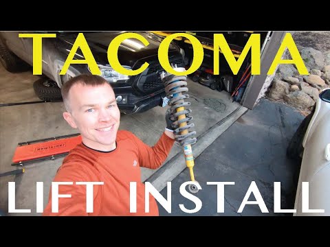 Tacoma Front Lift Install Instructions - Icon Stage 2