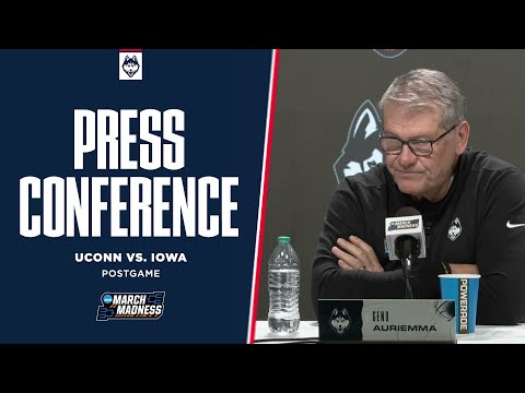 Geno Auriemma & Players Postgame vs. Iowa | Final Four