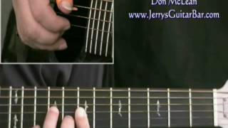 How To Play Don McLean Tapestry (intro only)