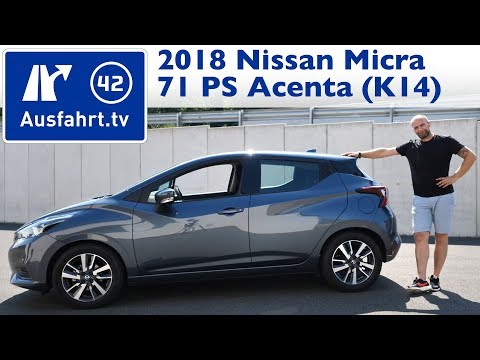 2018 Nissan Micra Acenta 71 hp 5MT (K14) - Buyer's Guide, Test, Review