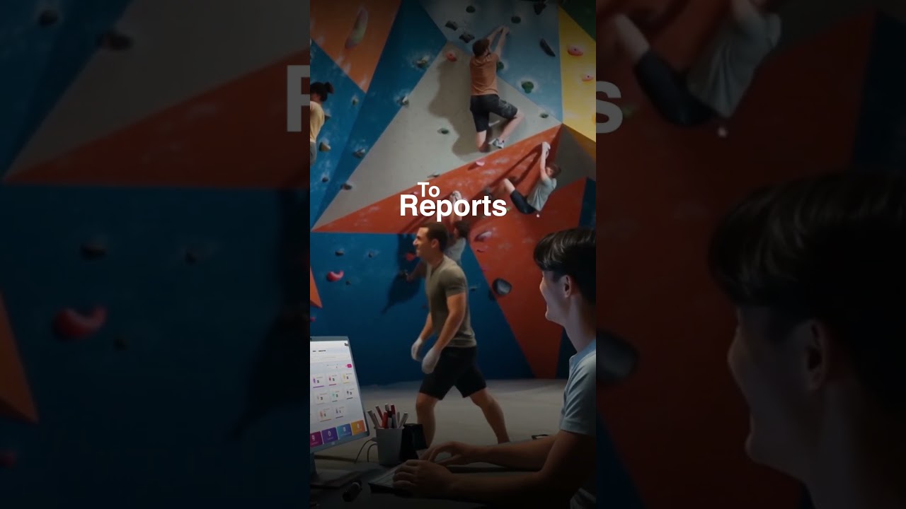 #IndoorClimbingStudio #software. Climb higher. Admin hassle? No more.