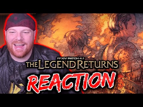 Krimson KB Reacts: FINAL FANTASY XIV Patch 4.1 - The Legend Returns