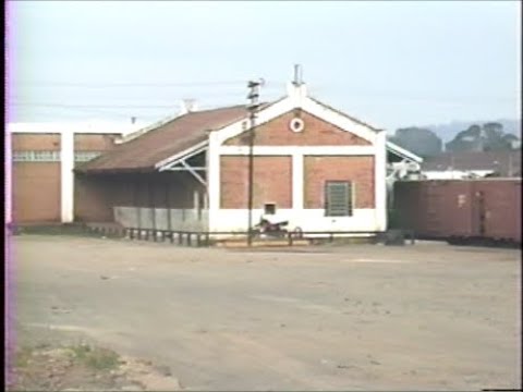 Estação e Pátio Bauru EFS 1989