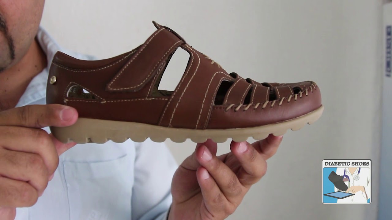 Huarache para Pie diabetico o pie sensible