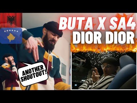 TeddyGrey Reacts To 🇦🇱🇽🇰 BUTA x SA4 - DIOR DIOR | UK 🇬🇧 REACTION