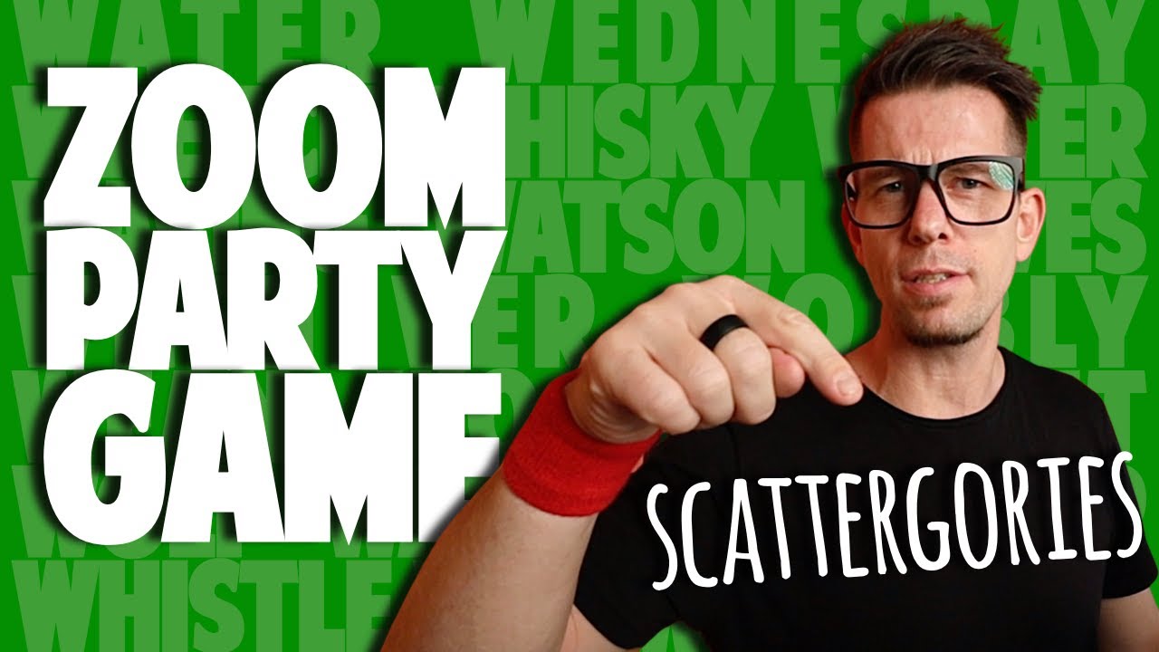 A simple ENERGIZER GAME for your virtual meetings - Scattergories