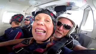 Kristine Stone's Tandem skydive!