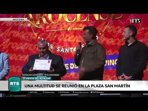 🍫 AROCENA CELEBRÓ LA TERCERA FIESTA DEL ALFAJOR AROCENSE