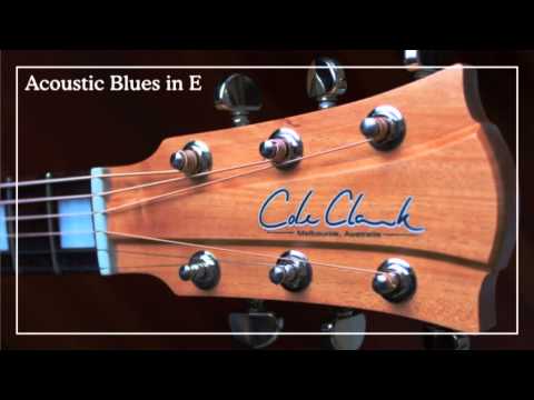 Simple Acoustic Blues in E: Backing Track