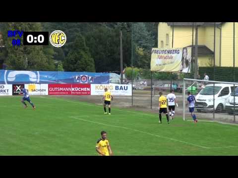 Punktspiel  Bischofswerdaer FV 08  - VFC Plauen  1:1