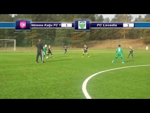 Nõmme Kalju FC - 2:5 - Tallinna FC Levadia (нарезка голов) | ENMV 2014 - Liiga E2.I - XIV voor.