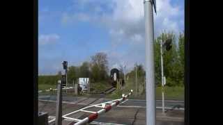 preview picture of video 'Steam. Ivor the Engine @ Wallingford level crossing. May 2012'
