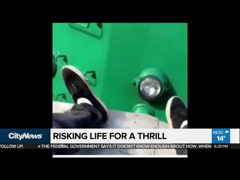 Metrolinx investigating GO train stunt video
