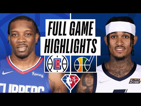 CLIPPERS at JAZZ   FULL GAME HIGHLIGHTS   December 15, 2021