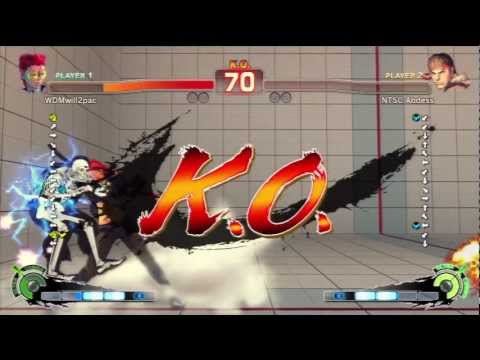 .:: SSF IV AE 2K12 ::. WDMwill2pac [C.VIPER] Vs NTSC Abdess [RYU]