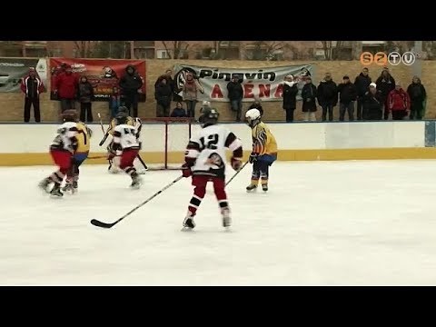 U14-es bajnoki jégkorong fordulót rendeztek Szombathelyen