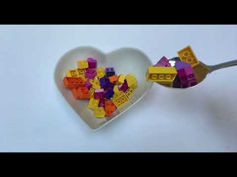 Lego Fruit Salad (Banana, Grapes, Orange and Blueberries)