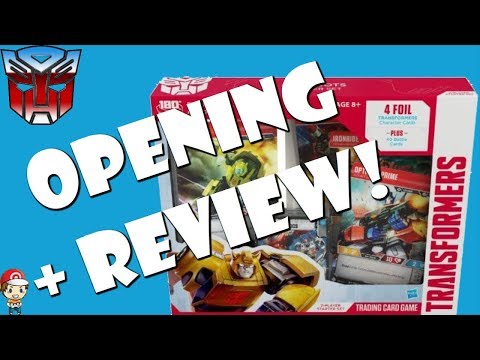 Transformers TCG Autobots Starter Set Opening and Review! Should you buy it? Video