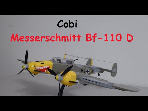 Messerschmitt Bf-110 D COBI - 5716 full build. Budowa samolotu z klocków COBI - 5716