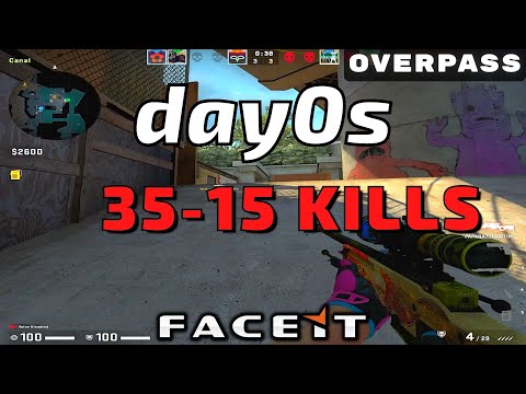 CSGO POV day0s (35-15) Overpass 𝙒𝙞𝙣 (16-10) / Faceit 31.12.2022