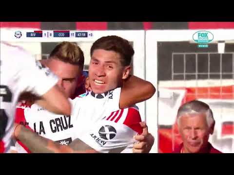 River Plate 2 vs Central Córdoba 0 - GOLES Superliga  Fecha 18