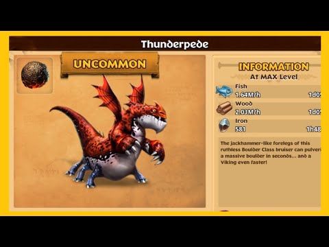 THUNDERPEDE UNLOCKED TITAN MODE - Dragons: Rise of Berk | KAIJU GAMER PH
