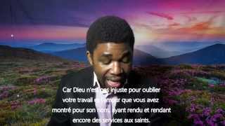 Dieu noublie personne EV Paul Thierry Obrou