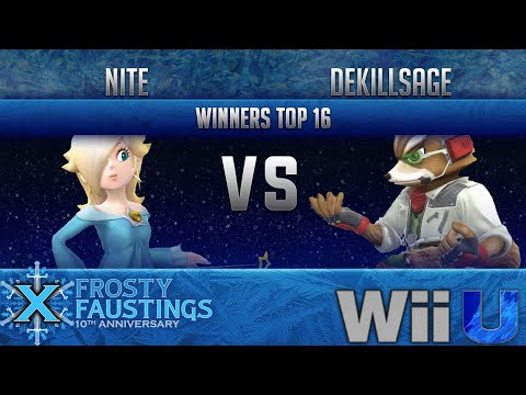 FFX - SMASH 4 WINNERS TOP 16 - NiTe (Rosalina) vs cR | dekillsage (Fox)