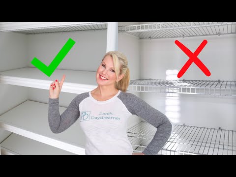 DIY Wire Shelf Covers $25 Each (NO Cutting, Nailing, or Painting)