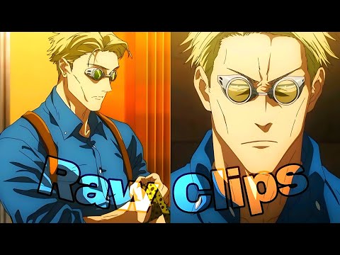 Nanami Kento Raw Clips For Editing (Jujutsu Kaisen Season 2 Episode 12)