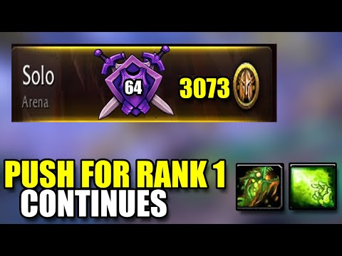 Insane Destruction Warlock Solo Shuffle - Rank 1 Climb - 3073 CR