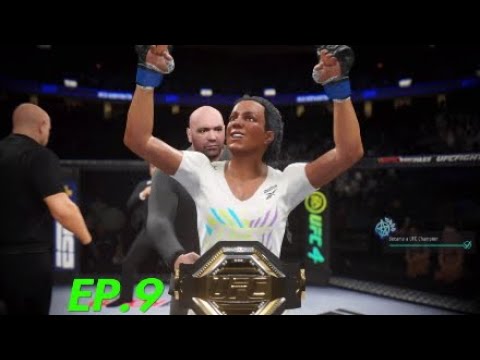 UFC 4 CAREER MODE Ep.9 FINALLY BECOMING THE UFC WOMEN'S BANTAMWEIGHT CHAMPION!