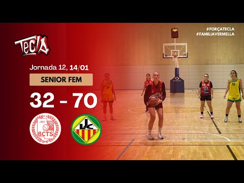 J12  BC TECLA SALA vs JOVENTUD LES CORTS,  SÈNIOR FEM