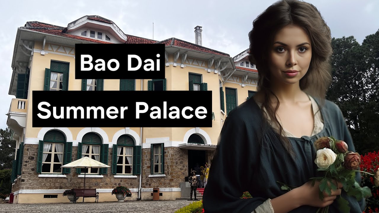 A glimpse of Bao Dai Summer Palace—where elegance meets the echoes of a bygone era.