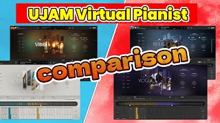 Video thumbnail for UJAM Virtual Pianist⚡️Sound comparison⚡️Vibe / Relic / Vogue / Score by 櫻井徳右衛門ギターDTMチャンネル