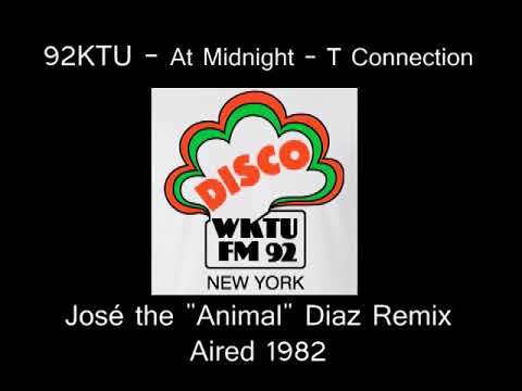 92KTU / T Connection - At Midnight  / Remix / José the Animal Diaz
