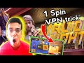 1 Spin VPN trick ⚡ liquid light draw lucky draw ⚡|| Codm