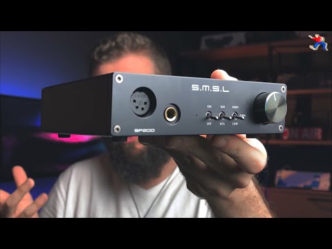 SMSL SP200 THX AAA 888 Balanced (not) Headphone Amplifier Review - Absolute Clean Power!⚡️🎧!