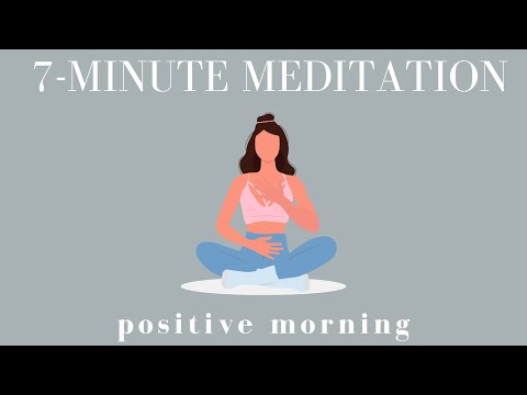 7 min guided morning meditation for positive energy! ☀️ start your day positive, confident, grateful