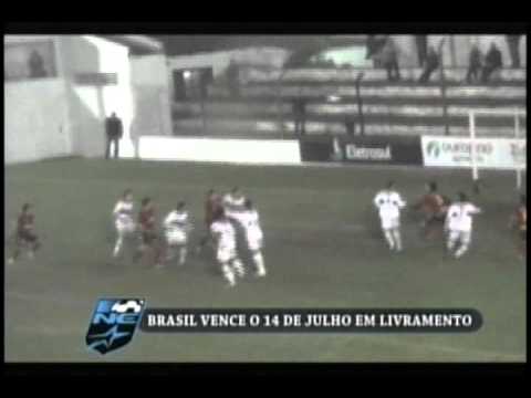 Brasil vence o 14 de Julho em Livramento   30 08 12 avi